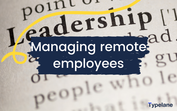 manage remote employees