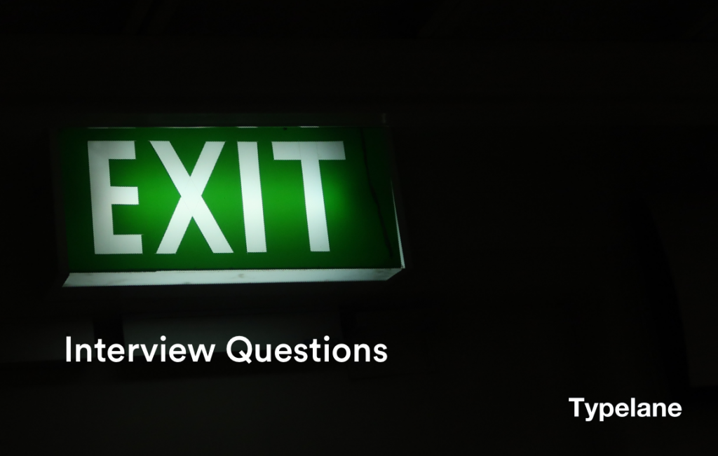 Exit Interview questions