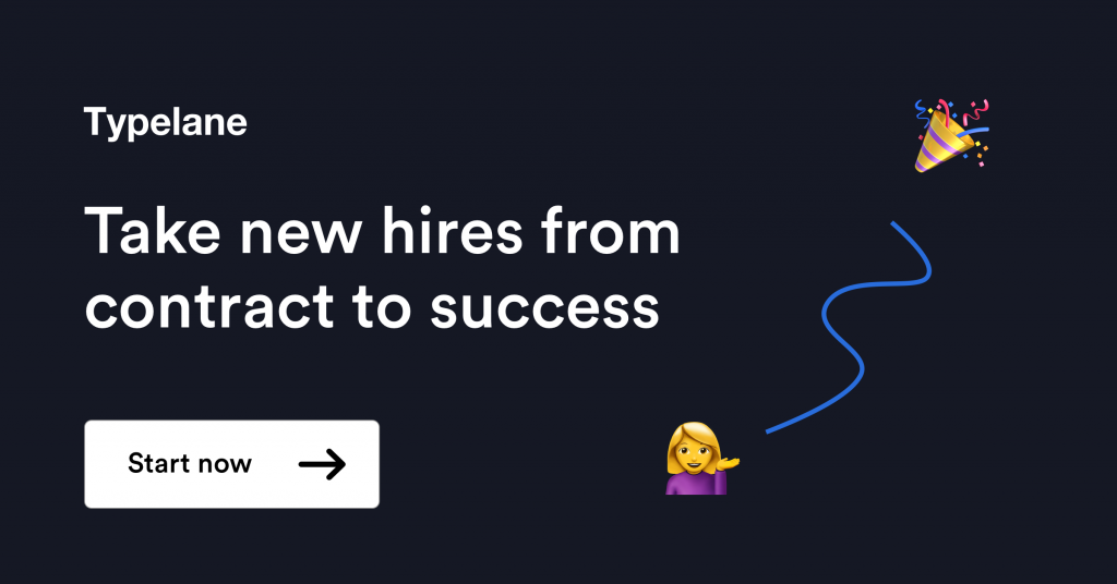 Employee onboarding by Typelane